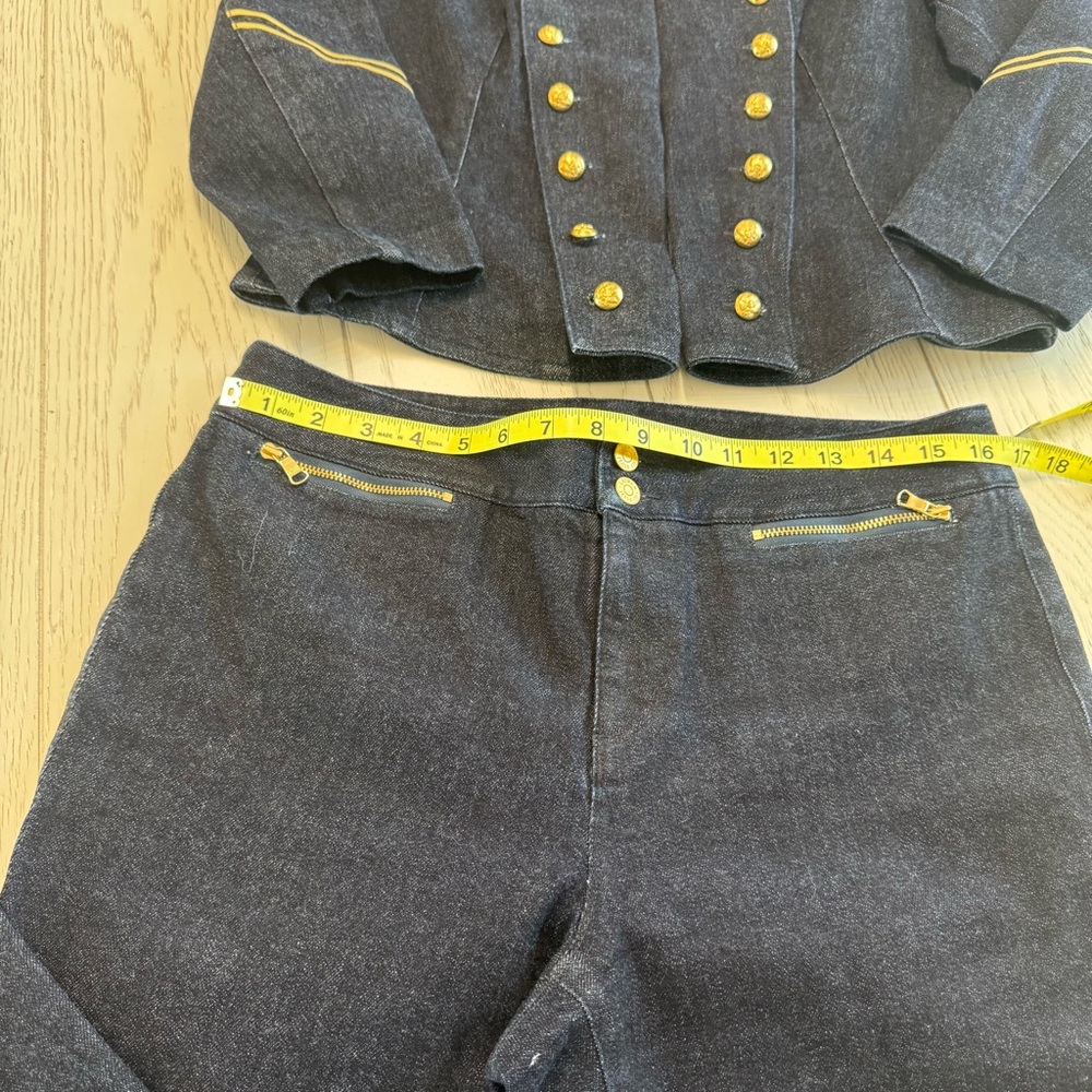 Bundle Ralph Lauren Demin blue and Gold with Military-Inspired Design - Picture 10 of 15